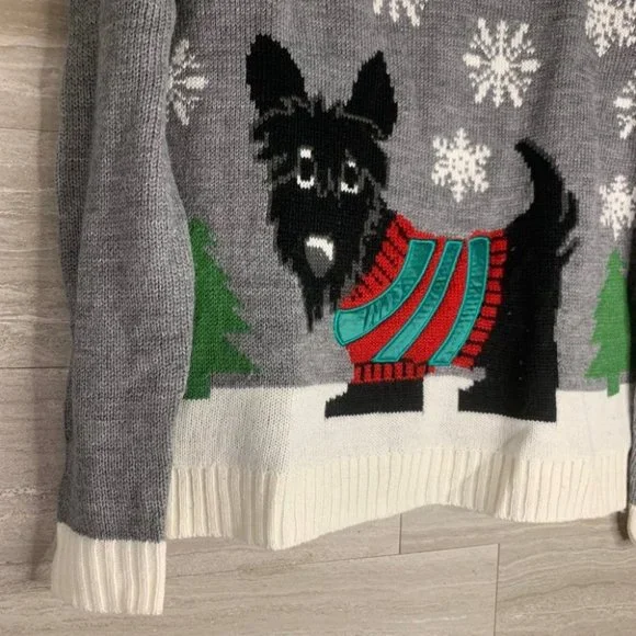 Women’s Carolyn Taylor Dog Christmas Sweater - Picture 3 of 7
